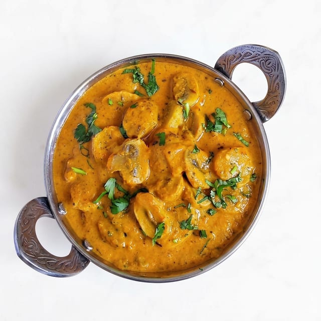 Mushroom Masala.