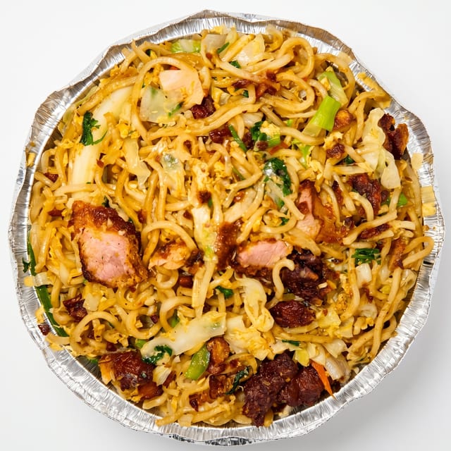 Chicken Burn Garlic Noodles.