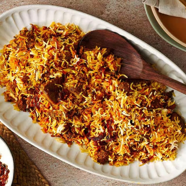Lamb Biryani.