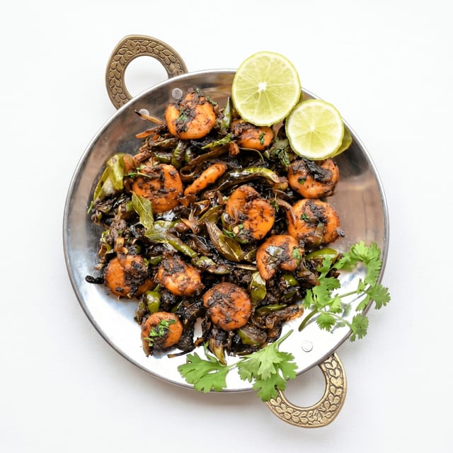 Shrimp Pepper Fry.