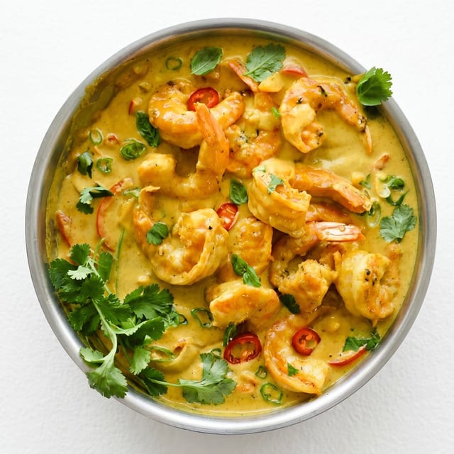 Shrimp Coconut Korma.