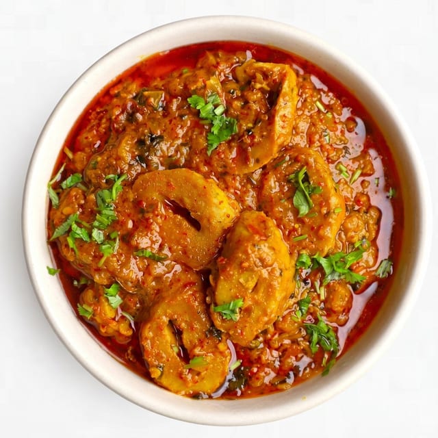 Soya Chaap Masala.