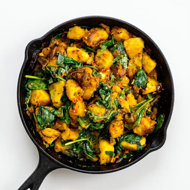 Aloo Saag.