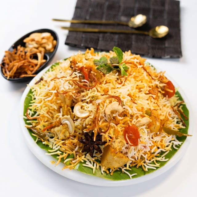Veg Biryani.