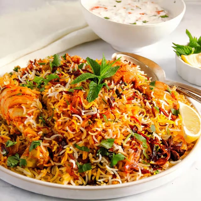 Chicken Biryani.