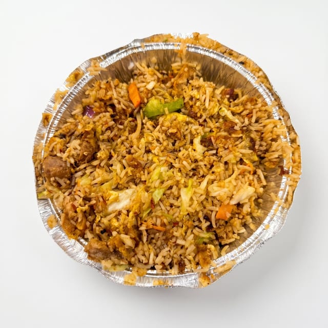 Chicken Burn Garlic Fried Rice.