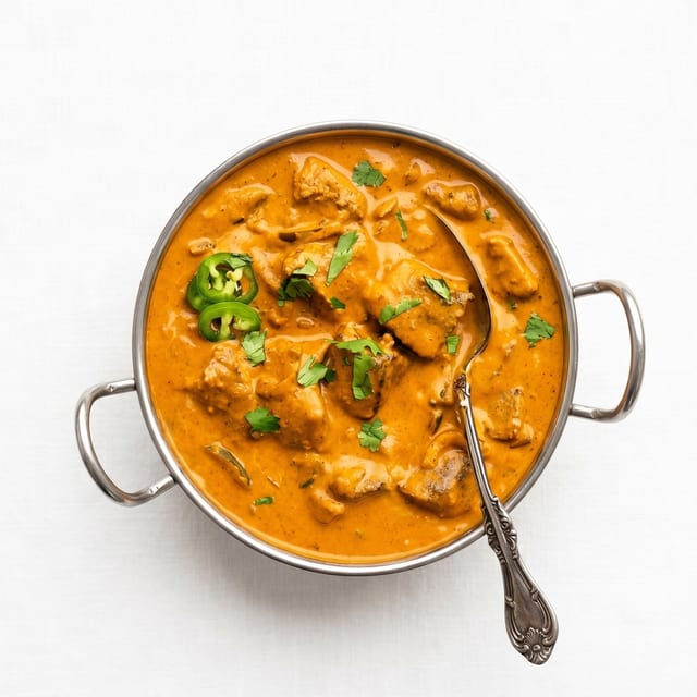Lamb Tikka Masala.